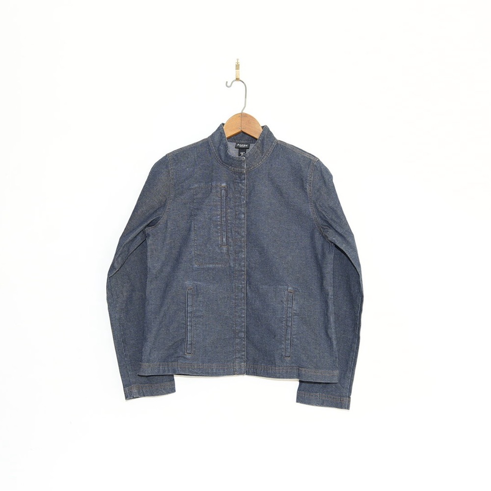 Eileen Fisher denim top